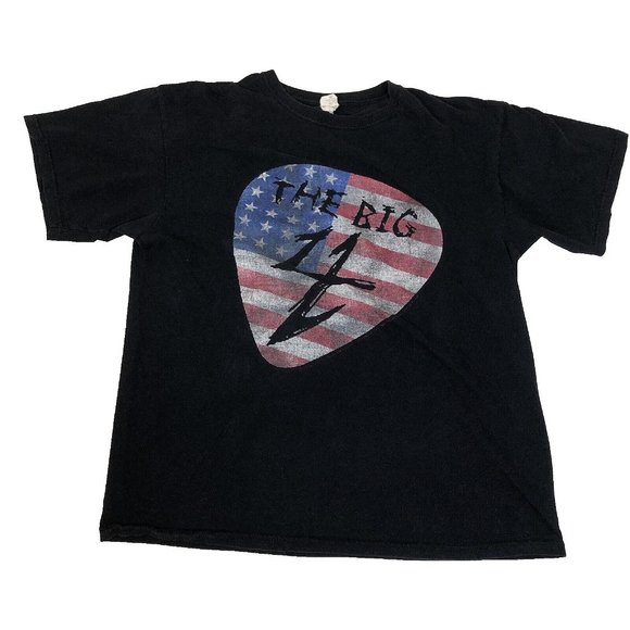 The Big 4 Metallica Slayer Anthrax  2011 Yankee Stadium T-Shirt Mens Size Medium - Picture 1 of 13